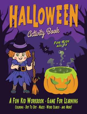 HALLOWEEN ACTIVITY BOOK FOR KIDS de Halloween Go