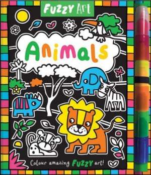 Fuzzy Art Animals de Melanie Hibbert