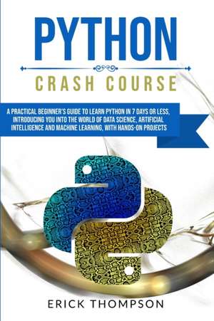 Python Crash Course de Erick Thompson