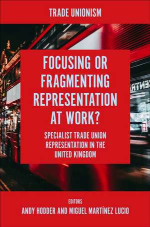 Focusing or Fragmenting Representation at Work? de Andy Hodder