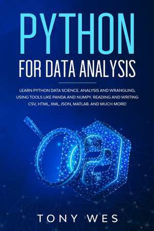 Python for data analysis de Tony Wes