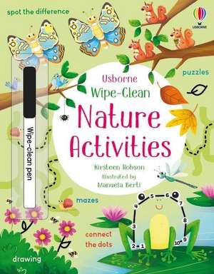 Wipe-Clean Nature Activities de Kirsteen Robson