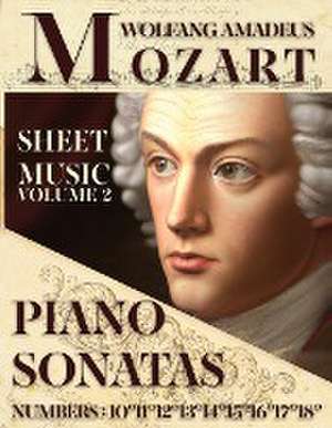 Mozart Wolfang Amadeus - Piano Sonatas - Sheet Music - Volume 2 de Wolfang Amadeus Mozart