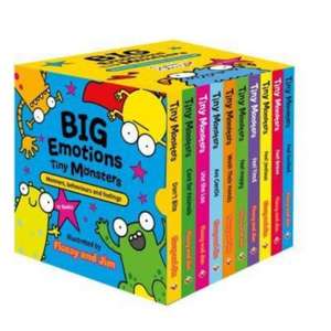 Big Emotions Tiny Monsters 10-Book Collection: Manners, Behaviours and Feelings de Sweet Cherry Publishing