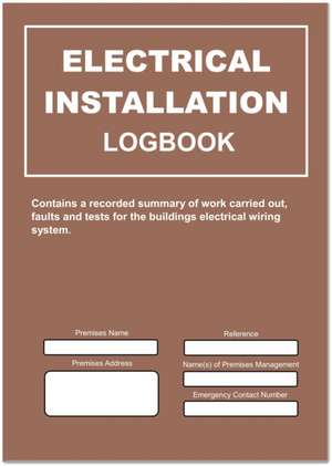 Electrical Installation Logbook de Docs-Store