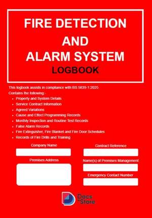 Docs-Store: Fire Detection and Alarm System Logbook
