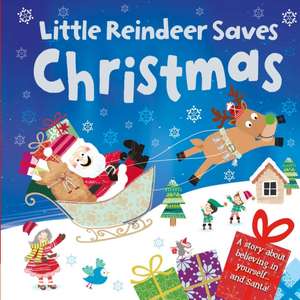 Little Reindeer Saves Christmas de Igloobooks