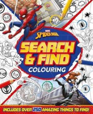 Marvel Spider-Man: Search & Find Colouring de Marvel Entertainment International Ltd