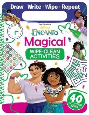 Disney Encanto: Magical Wipe-Clean Activities de Walt Disney