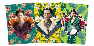 Frida Kahlo Set of 3 Midi Notebooks de Flame Tree Studio