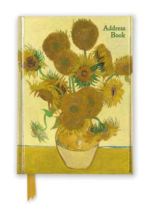 National Gallery: Sunflowers (Address Book) de Flame Tree Studio