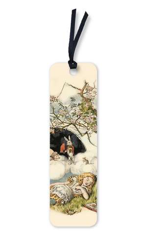 Alice Asleep from Alice's Adventures in Wonderland Bookmarks (pack of 10) de Flame Tree Studio