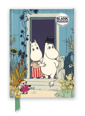 Moomins on the Riviera (Foiled Blank Journal) de Flame Tree Studio