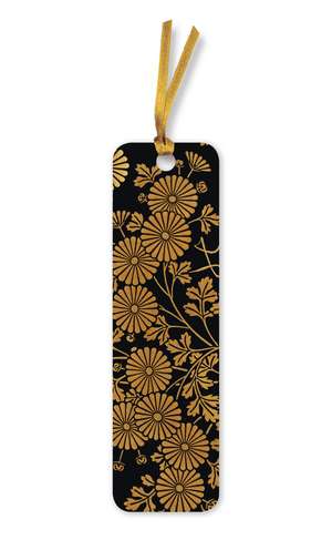 Uematsu Hobi: Box Decorated with Chrysanthemums Bookmarks (pack of 10) de Flame Tree Studio