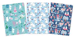 Moomin Classics Set of 3 Standard Notebooks de Flame Tree Studio