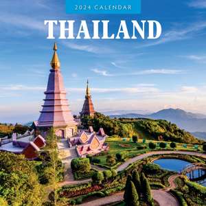 Thailand 2024 Square Wall Calendar de Red Robin Publishing Ltd.