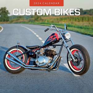 Custom Bikes 2024 Square Wall Calendar de Red Robin Publishing Ltd.