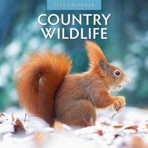 Country Wildlife 2025 Square Wall Calendar de Red Robin