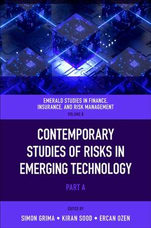 Contemporary Studies of Risks in Emerging Technology de Simon Grima