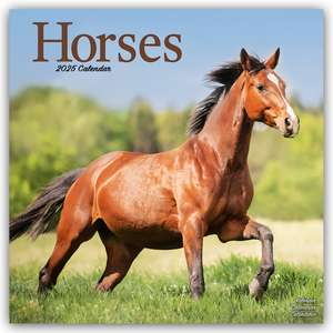 Horses - Pferde 2025 - 16-Monatskalender de Avonside Publishing Ltd