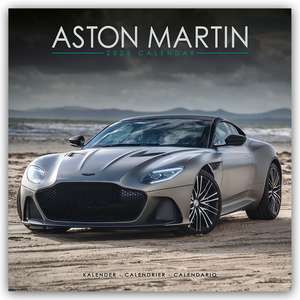 Aston Martin 2025 - 16-Monatskalender de Avonside Publishing