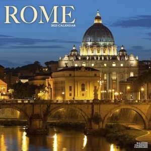 Avonside Publishing Ltd: Rome - Rom 2025 - 16-Monatskalender