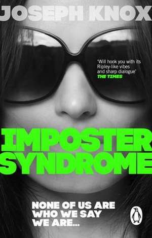 Imposter Syndrome de Joseph Knox
