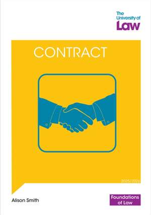 FOL - Contract Law 2e de Alison Smith