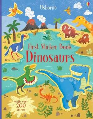 First Sticker Book Dinosaurs de Hannah Watson