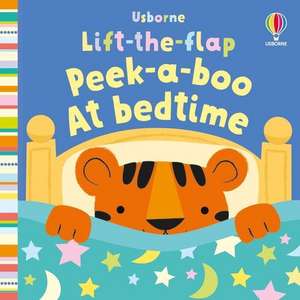 Lift-The-Flap Peek-A-Boo at Bedtime de Fiona Watt