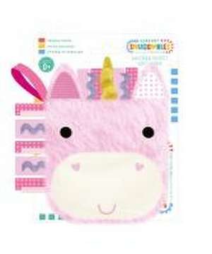 Sensory Snuggables Unicorn Puppet Soft Book de Cara Jenkins