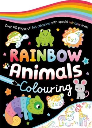 Rainbow Animals Colouring de Igloo Books Ltd