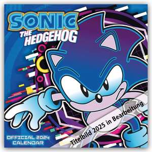 Sonic the Hedgehog 2025 - Wandkalender de Danilo Promotion Ltd