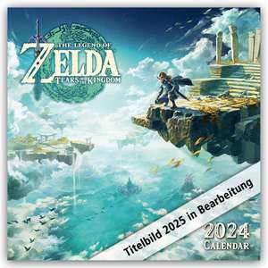 Nintendo - The Legend of Zelda - Die Legende von Zelda 2025 - Wandkalender de Danilo Promotion Ltd