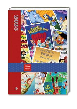 Disney Vintage Posters - A5-Tischkalender 2025 de Danilo Promotion Ltd