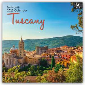 Tuscany - Toskana 2025 - 16-Monatskalender de Gifted Stationery Co. Ltd