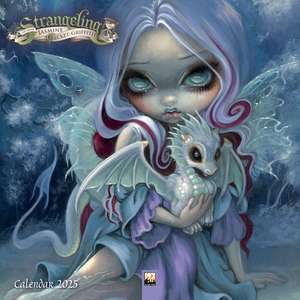 Strangeling by Jasmine Becket-Griffith Wall Calendar 2025 (Art Calendar) de Flame Tree Studio