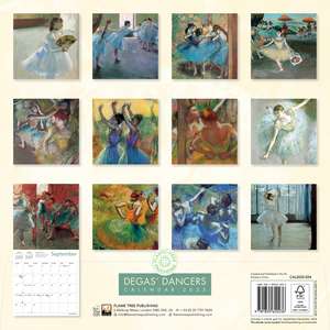 Degas' Dancers Wall Calendar 2025 (Art Calendar) de Flame Tree Studio