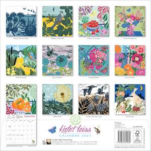 Kate Heiss Wall Calendar 2025 (Art Calendar) de Flame Tree Studio