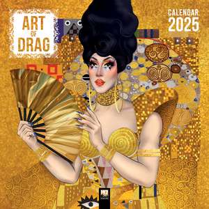 Art of Drag Wall Calendar 2025 (Art Calendar) de Flame Tree Studio