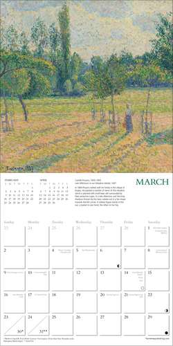 The National Gallery Mini Wall Calendar 2025 (Art Calendar) de Flame Tree Studio