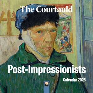 The Courtauld: Post-Impressionists Mini Wall Calendar 2025 (Art Calendar) de Flame Tree Studio