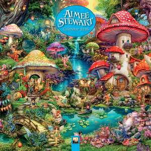 Aimee Stewart Wall Calendar 2026 (Art Calendar) de Flame Tree Studio