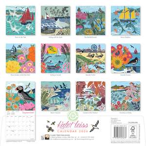 Kate Heiss Wall Calendar 2026 (Art Calendar) de Flame Tree Studio