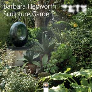 Tate: Barbara Hepworth Sculpture Garden Wall Calendar 2026 (Art Calendar) de Flame Tree Studio