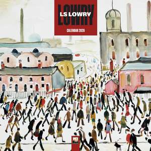 L.S. Lowry Wall Calendar 2026 (Art Calendar) de Flame Tree Studio