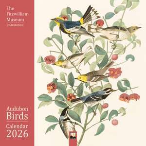 Fitzwilliam Museum: Audubon Birds Wall Calendar 2026 (Art Calendar) de Flame Tree Studio