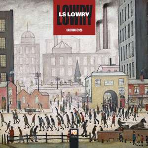 L.S. Lowry Mini Wall Calendar 2026 (Art Calendar) de Flame Tree Studio