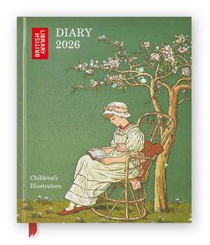 British Library: Children's Illustrators 2026 Desk Diary Planner - Week to View, Illustrated throughout de Flame Tree Studio