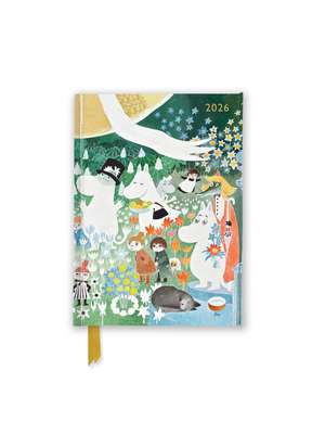 Moomin: Dangerous Journey 2026 Luxury Pocket Diary Planner - Week to View de Flame Tree Studio